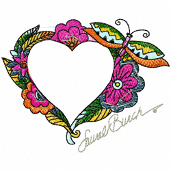 Butterfly Embroidery Design 1